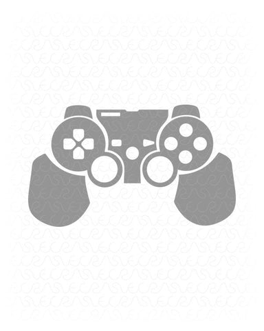 Sony PlayStation 3 Dual Shock 3 Wireless Controller Vinyl Skin Vector Cut File Template 2008