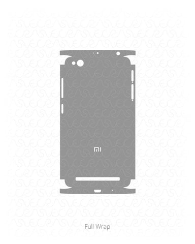 Xiaomi Redmi 5A Vinyl Skin Vector Cut File Template 2017