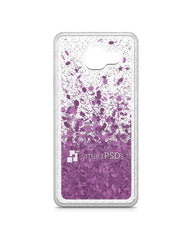 Samsung Galaxy A3 2016 UV TPU Liquid Glitter Case Design Mockup 