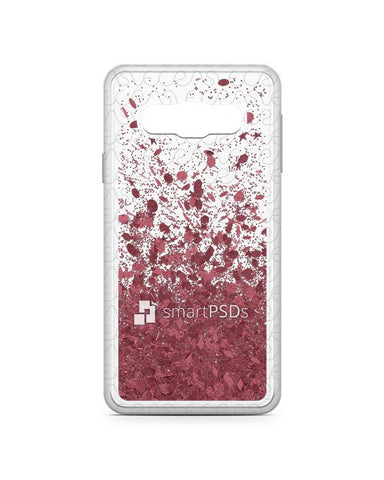 Samsung Galaxy A3 UV TPU Liquid Glitter Case Design Mockup 2017