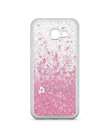 Samsung Galaxy A5 2017 UV TPU Liquid Glitter Case Design Mockup