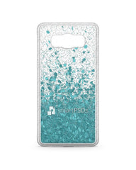 Samsung Galaxy J5 2016 UV TPU Liquid Glitter Case Design Mockup 