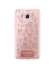 Samsung Galaxy J5 2016 TPU Electroplated Case Design Mock-up 