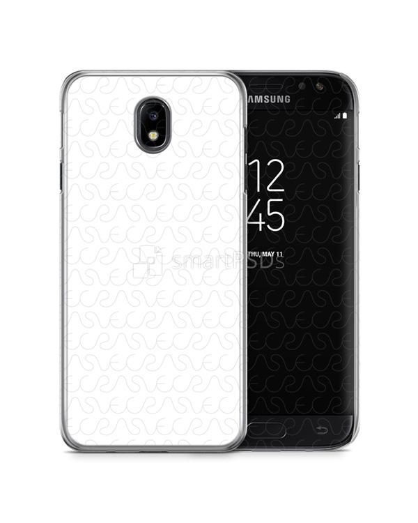 Samsung Galaxy J5 (2017) Europe 2d PC ClearCase Design Mockup 2016 (Front-Back)