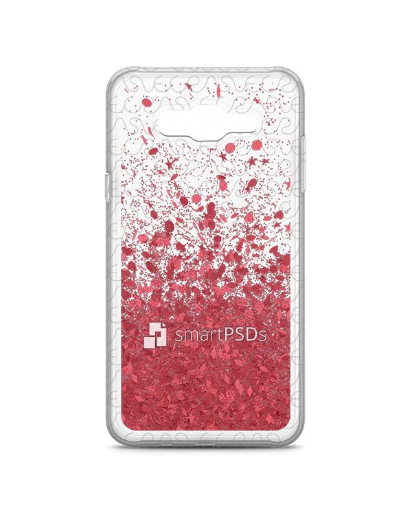 Samsung Galaxy J7 UV TPU Liquid Glitter Case Design Mockup 