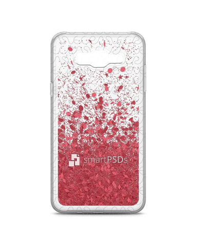 Samsung Galaxy J7 UV TPU Liquid Glitter Case Design Mockup
