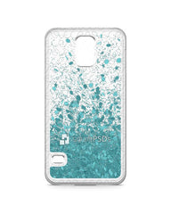 Samsung Galaxy S5 UV TPU Liquid Glitter Case Design Mockup 
