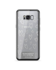 Samsung Galaxy S8 Plus TPU Electroplated Case Design Mock-up 