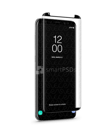 Samsung Galaxy S8 Tempered Glass Template 2017