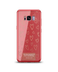 Samsung Galaxy S8 TPU Electroplated Case Design Mock-up 