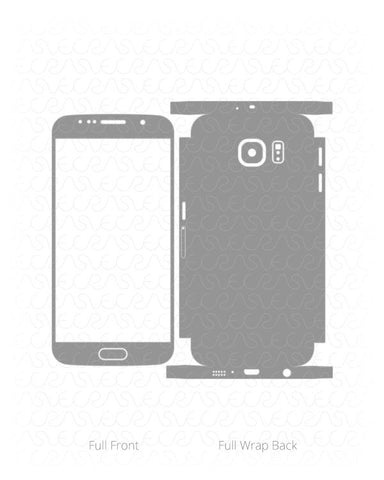 Samsung Galaxy S6 Vinyl Skin Vector Cut File Template 2015