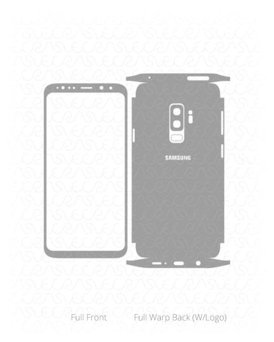 Samsung Galaxy S9 Plus Vector Vinyl Skin Cut File Template 2018