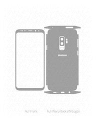 Samsung Galaxy S9 Plus Vector Vinyl Skin Cut File Template 2018