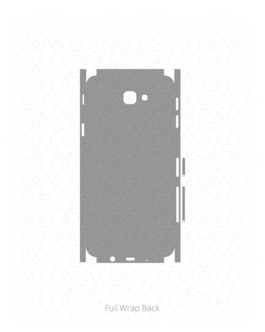 Samsung Galaxy j5 Prime Vinyl Skin Vector Cut File Template 2016