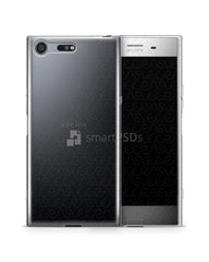Sony Xperia XZ Premium TPU Clear Mobile Case Design Mockup 2017