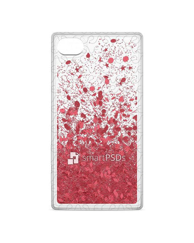 Sony Xperia Z5 Compact UV TPU Liquid Glitter Case Design Mockup