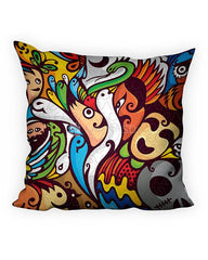 Square Pillow Design Preview Mockup