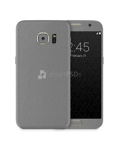 Samsung Galaxy S7 Mobile Vinyl Skin Design Mockup