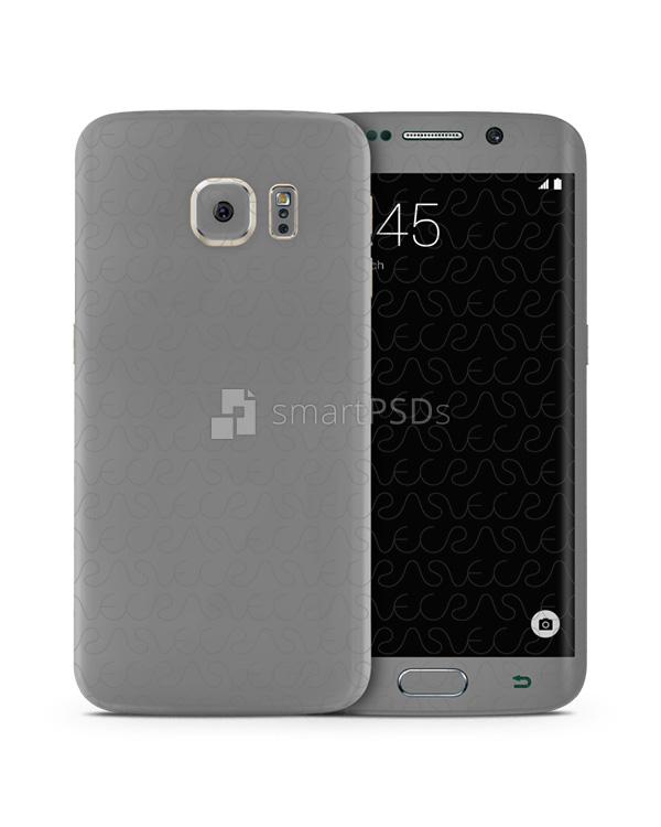 Samsung Galaxy S6 Edge Mobile Skin Design Template