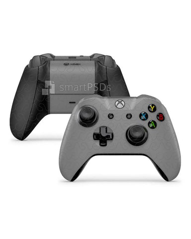 Microsoft Xbox One X Controller 2017 Vinyl Skin Design Mockup