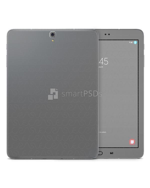 Samsung Galaxy Tab S3 Tablet Skin Design Template