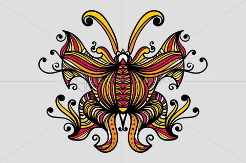 Symmetrical Linear Butterfly