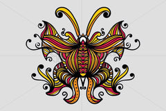 Symmetrical Linear Butterfly