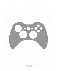 Microsoft Xbox 360 Gaming Controller Vinyl Skin Vector Cut File Template 2005-2014