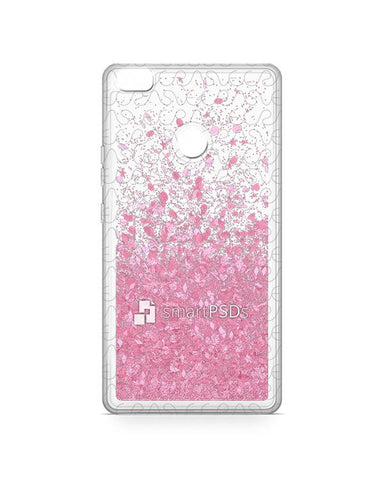 Xiaomi Mi Max UV TPU Liquid Glitter Case Design Mockup
