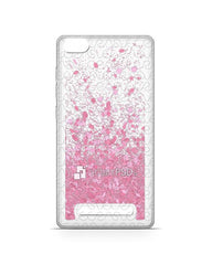 Xiaomi Redmi 4C UV TPU Liquid Glitter Case Design Mockup 