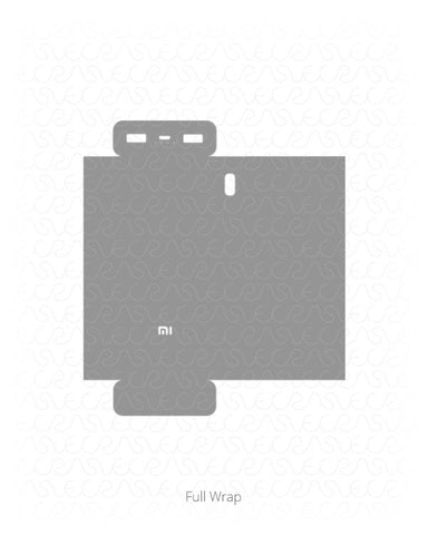 Xiaomi Mi Power Bank 2i Vinyl Skin Vector Cut File Template 2017