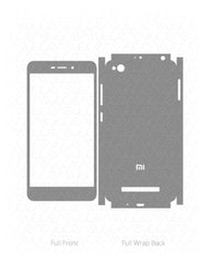 Xiaomi Redmi 4A Vinyl Skin Vector Cut File Template 2016