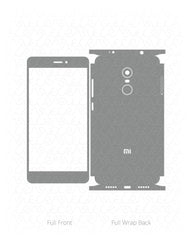 Xiaomi Redmi Note 4 Vinyl Skin Vector Cut File Template 2017