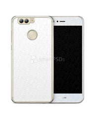 Huawei Nova 2 Plus 2d PC ClearCase Design Mockup 2017 (Front-Back)