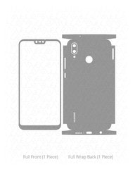 Huawei P20 Lite Vinyl Skin Vector Cut File Template 2018