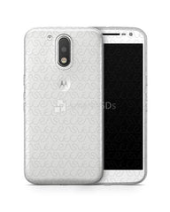 Motorola Moto G4 UV TPU Clear Case Design Mockup 2016 (Front-Back)