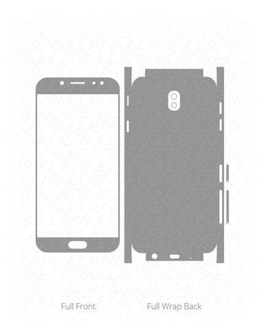Samsung Galaxy J7 Pro Vinyl Skin Vector Cut File Template 2017