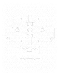 Apple 60W Power Adaptor for (13 inch MacBook Pro) Vinyl Skin Vector Cut File Template 2008