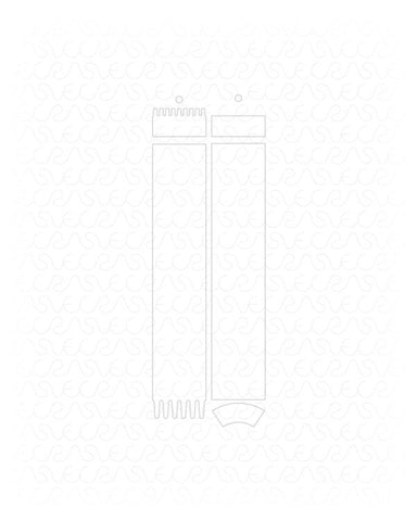 Apple Pencil For iPad Pro Vinyl Skin Vector Cut File Template 2015