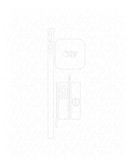 Apple TV 2nd Gen/3rd Gen Vinyl Skin Vector Cut File Template 2012-2013