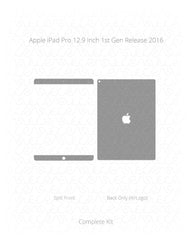 Apple iPad Pro 12.9 Inch 1st Gen Vinyl Skin Vector Cut File Template 2016