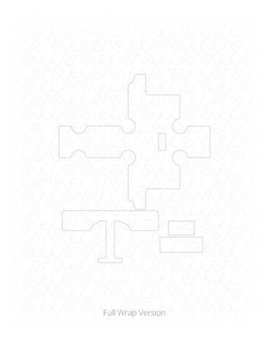 Apple iPad Pro Charger Vinyl Skin Vector Cut File Template 2015
