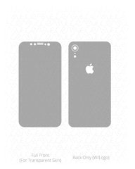 Apple iPhone XR Vinyl Skin Vector Cut File Template 2018