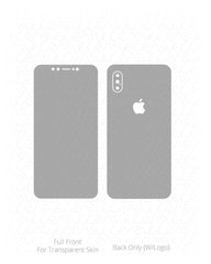 Apple iPhone XS Max Vinyl Skin Vector Cut File Template 2018