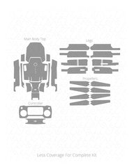 DJI Mavic Pro Drone Vinyl Skin Vector Cut File Template 2016