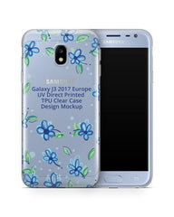 Samsung Galaxy J3 2017 Europe UV TPU Case Mockup Front-Back 2017