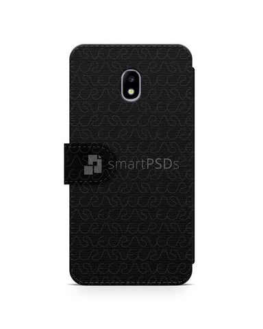 Samsung Galaxy J3 (2017) Europe 2d Wallet Case Mockup (3 Views)