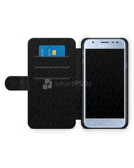 Samsung Galaxy J3 (2017) Europe 2d Wallet Case Mockup (3 Views)