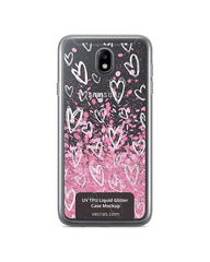 Samsung Galaxy J5 2017 UV TPU Liquid Glitter Case Design Mockup 