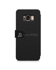 Samsung Galaxy S8 2d Wallet Mobile Case Design Mockup 2017